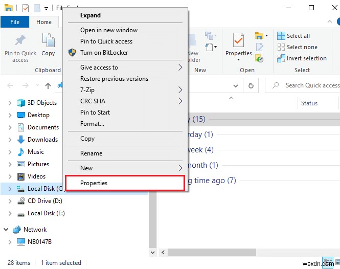 Windows 10에서 매개변수가 올바르지 않은 문제 수정 