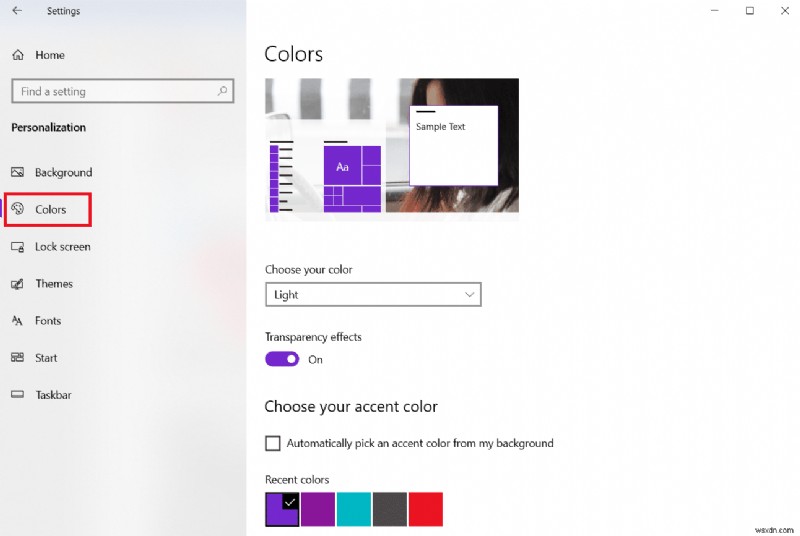 Windows 10에서 작업 표시줄을 투명하게 만드는 방법 