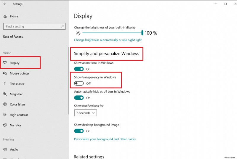 Windows 10에서 작업 표시줄을 투명하게 만드는 방법 