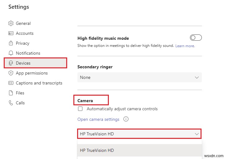 Microsoft Teams 화상 통화가 작동하지 않는 문제 수정 