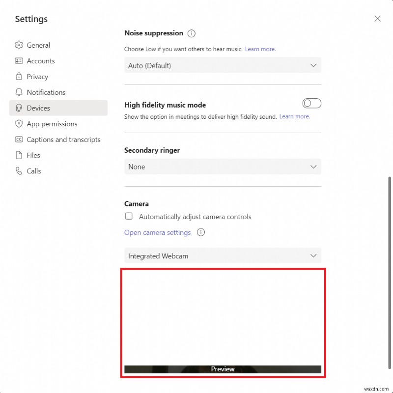 Microsoft Teams 화상 통화가 작동하지 않는 문제 수정 