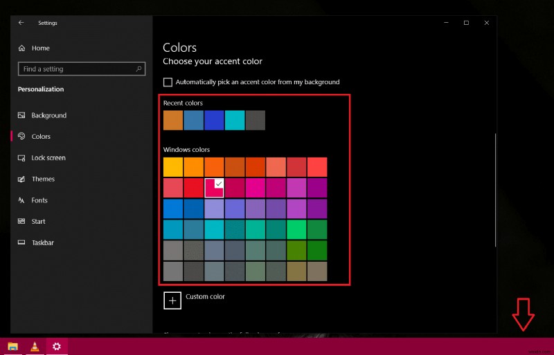 Windows 10에서 작업 표시줄 색상을 변경하는 방법 