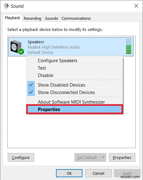 Windows 10 오디오 딱딱거리는 소리 수정 