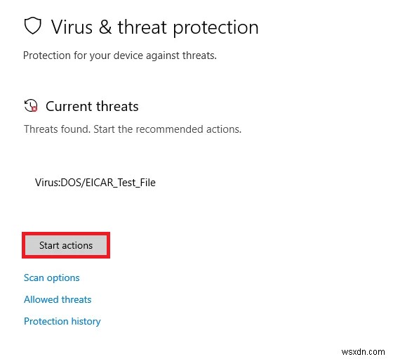 내 컴퓨터에서 바이러스 검사를 실행하려면 어떻게 합니까? 