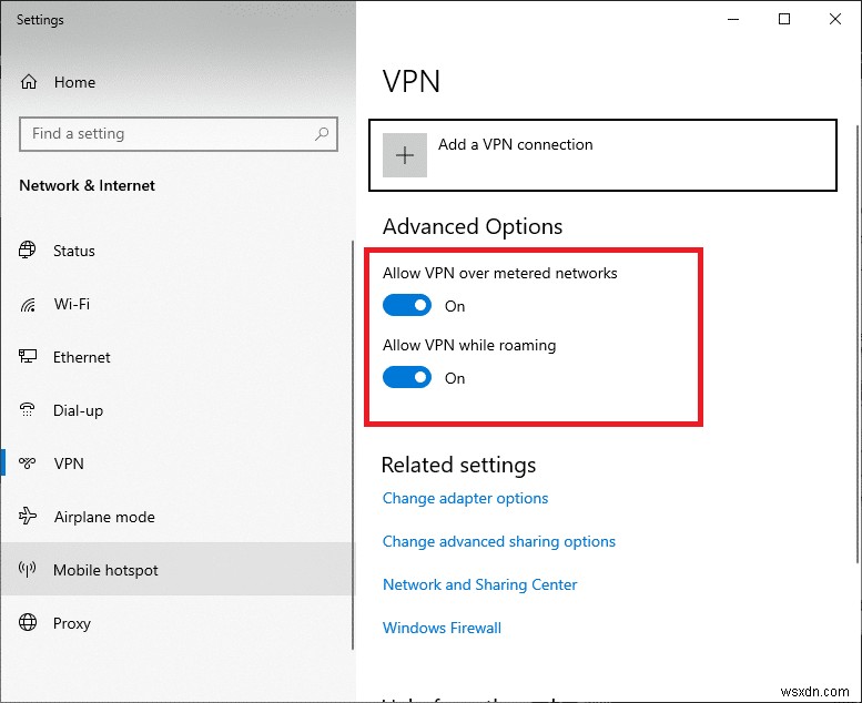 Windows 10에서 VPN 및 프록시를 비활성화하는 방법 