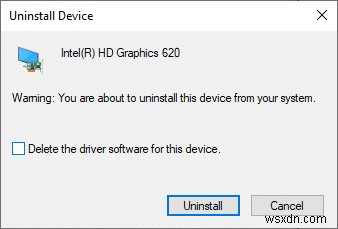 Windows 10에서 드라이버를 제거하고 다시 설치하는 방법 