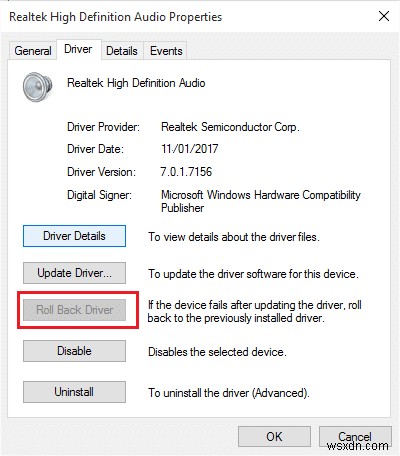 Windows 10에서 드라이버를 롤백하는 방법 