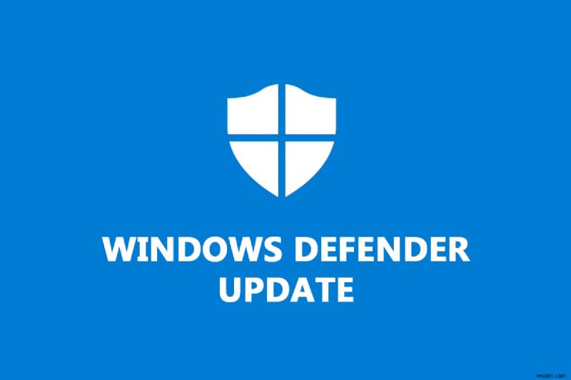 Windows Defender 정의 업데이트를 수행하는 방법 