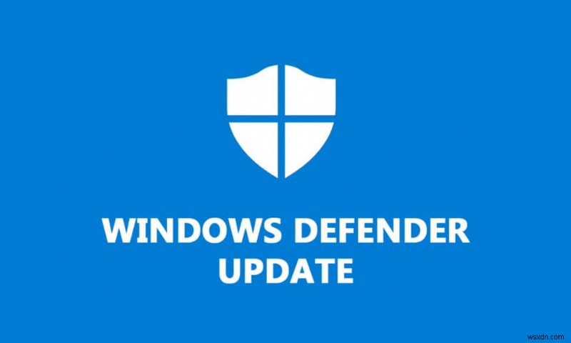 Windows Defender 정의 업데이트를 수행하는 방법 