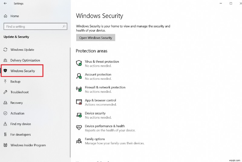 Windows Defender 정의 업데이트를 수행하는 방법 