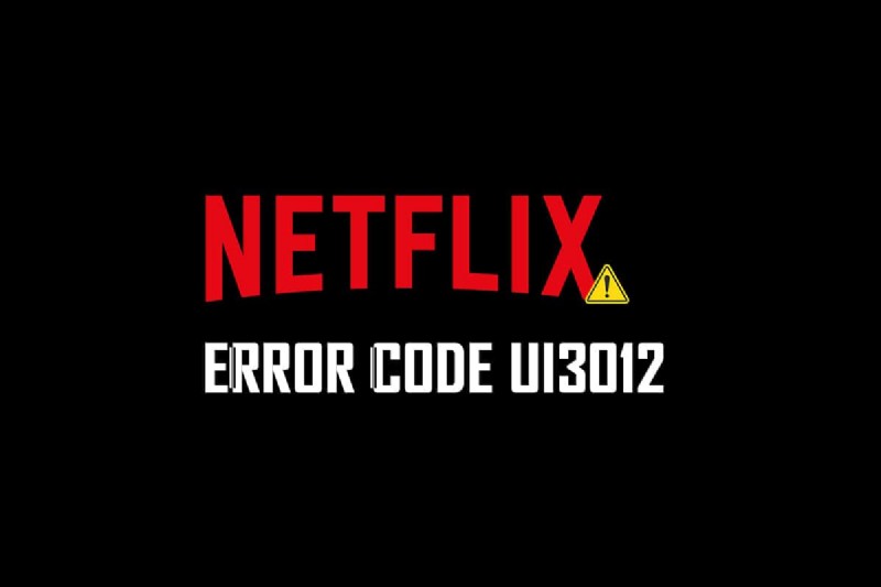 Netflix 오류 코드 UI3012 수정 