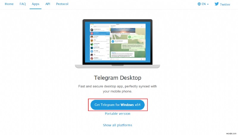 Telegram 웹이 작동하지 않는 문제 수정