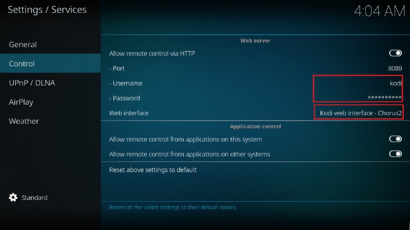 Kodi 웹 인터페이스를 사용하는 방법 