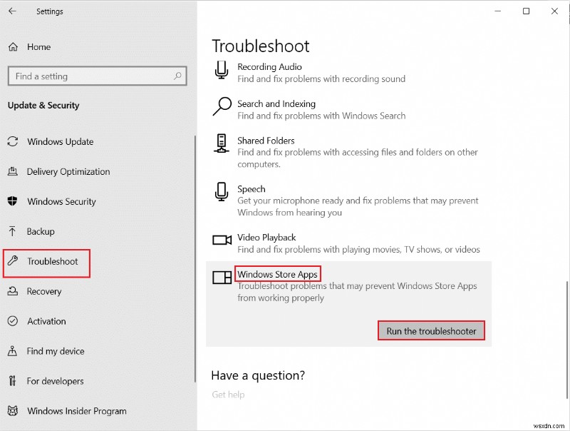 Windows 스토어 오류 0x80072ee7 수정 