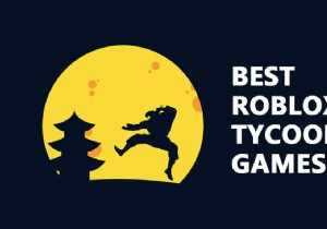 Roblox의 26가지 최고의 타이쿤 게임 