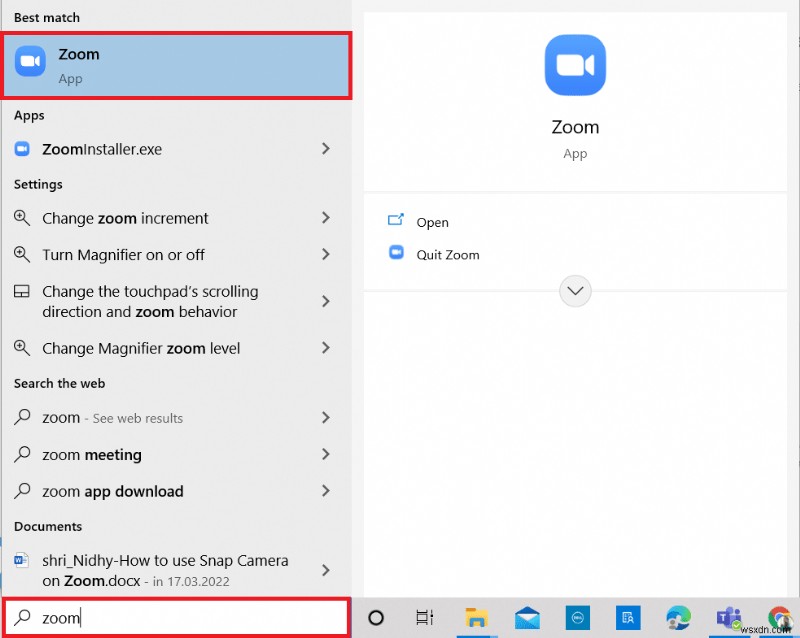 Windows 10에서 잘못된 Zoom 회의 ID 오류 수정