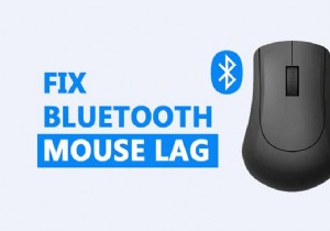 Windows 10 Bluetooth 마우스 지연 수정 