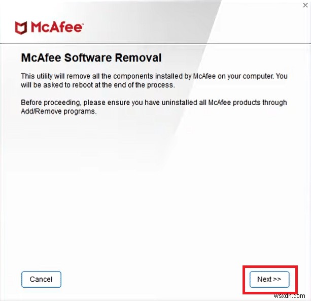 Windows 10에서 McAfee LiveSafe를 제거하는 방법 