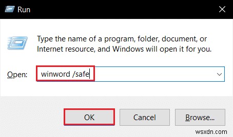 Windows 10에서 Word 파일 권한 오류 수정 