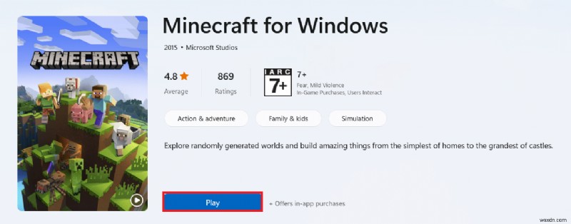 Windows 10 Minecraft Edition을 무료로 얻는 방법 