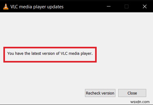 Windows 10에서 작동하지 않는 VLC 자막 수정 