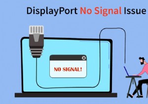 Windows 10 DisplayPort(디스플레이포트) 신호 없음·인식 안 됨 문제 완벽 해결 가이드