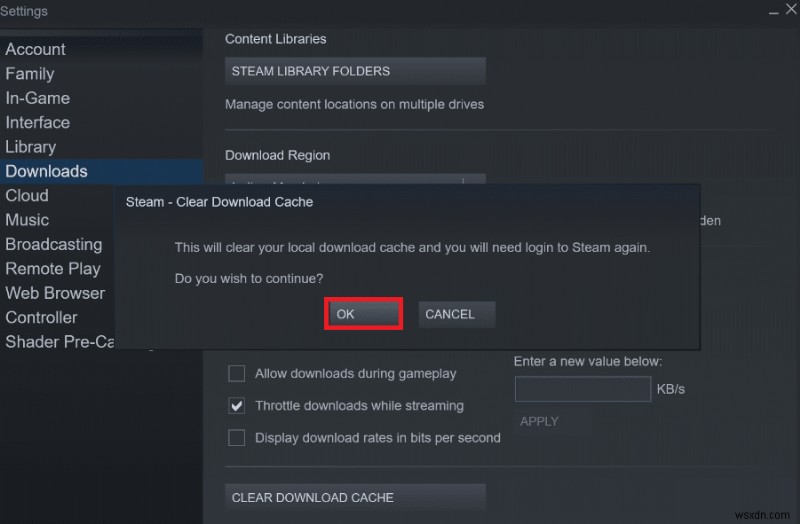 Windows 10에서 Steam 누락 파일 권한 수정 