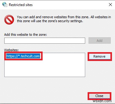 Windows 10에서 웹 사이트 차단을 해제하는 방법 