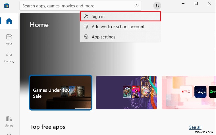 Windows 10에서 작동하지 않는 Microsoft Store 수정 