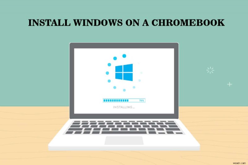 Chromebook에 Windows를 설치하는 방법 