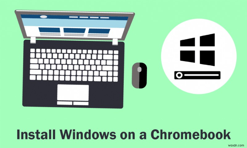 Chromebook에 Windows를 설치하는 방법 