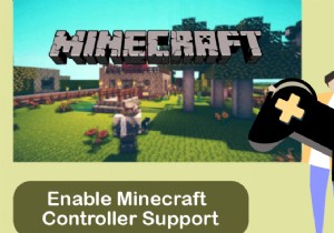 Minecraft 컨트롤러 지원을 활성화하는 방법 