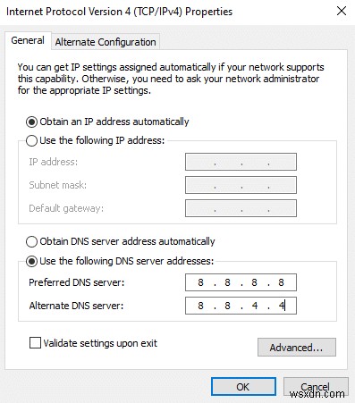 Windows 10에서 인터넷이 계속 끊기는 문제 수정 