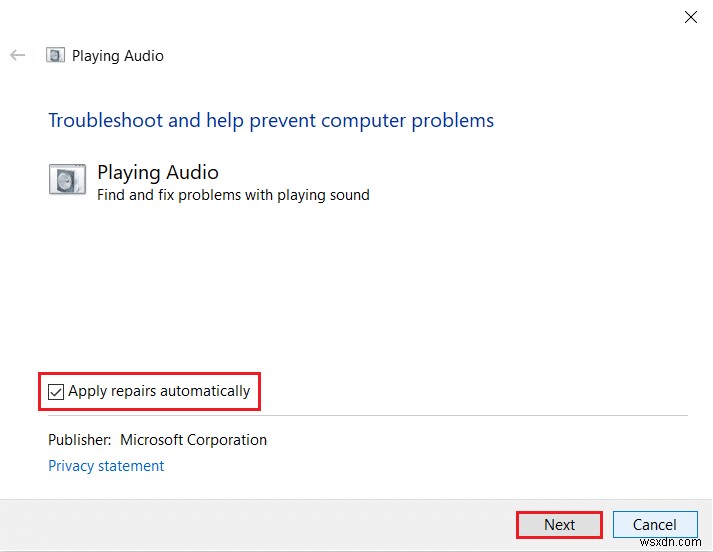 Windows 10 오디오 오류 0xc00d4e86 수정 