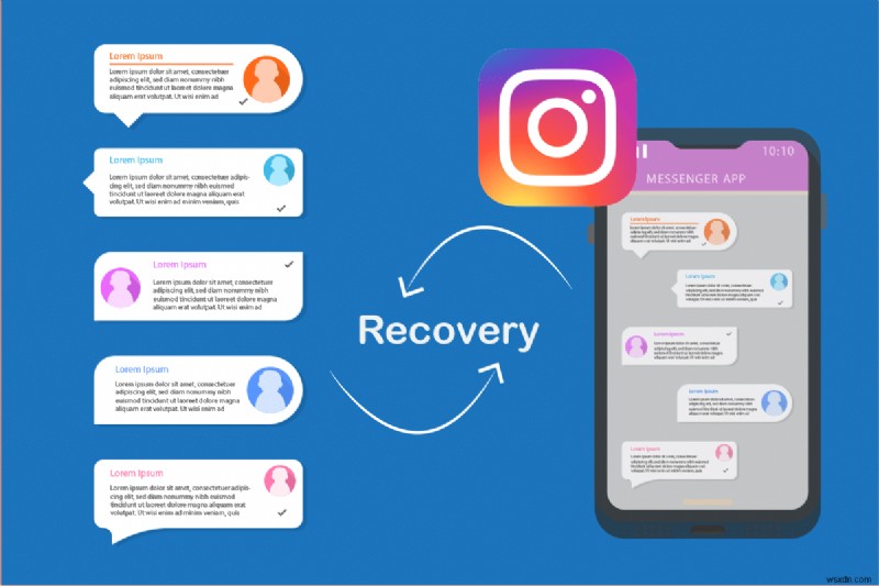 Instagram 메시지 복구를 수행하는 방법 