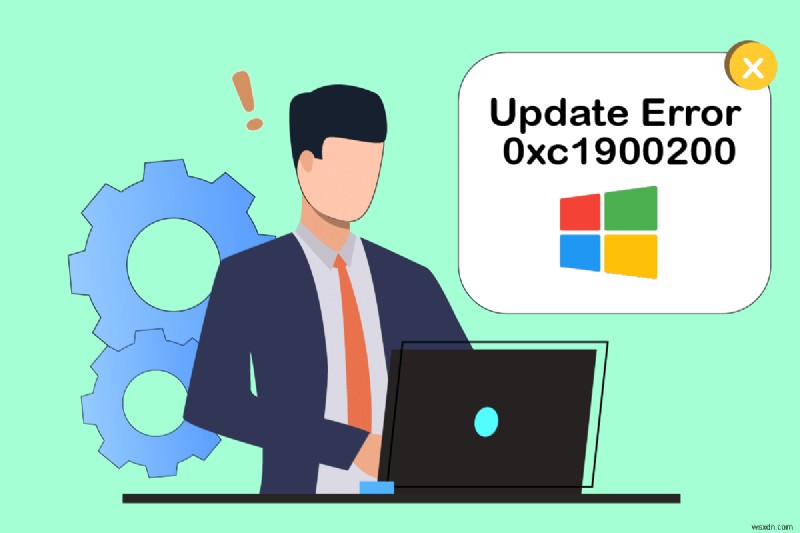 Windows 10 업데이트 오류 0XC1900200 수정 