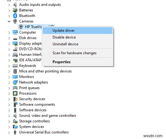 Windows 10에서 모든 카메라 예약 오류 0xA00f4288 수정 