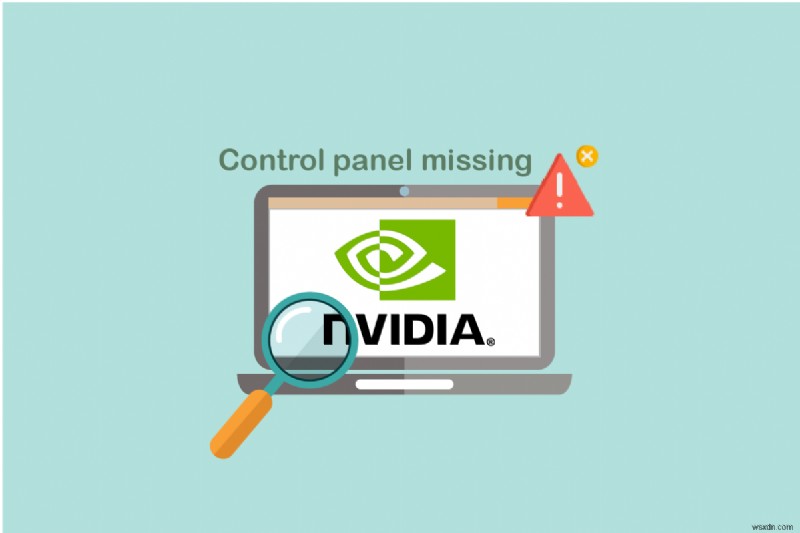 Windows 10에서 누락된 NVIDIA 제어판 수정 