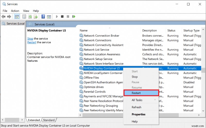 Windows 10에서 누락된 NVIDIA 제어판 수정 