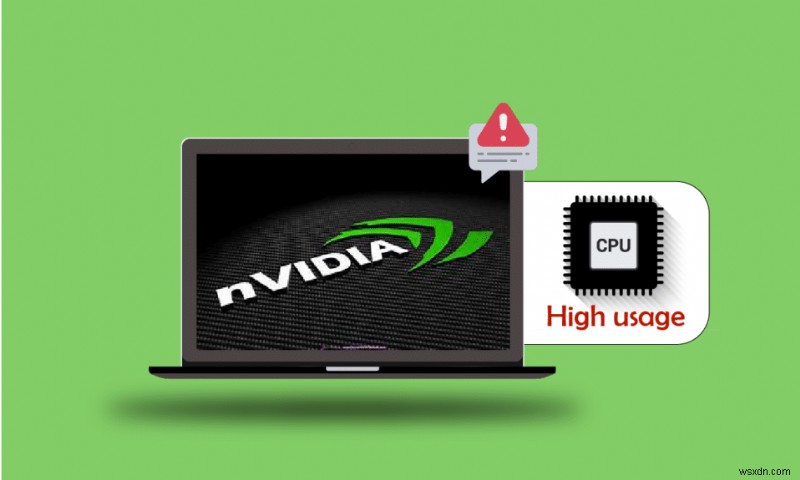 Windows 10에서 NVIDIA 컨테이너 높은 CPU 사용량 수정 