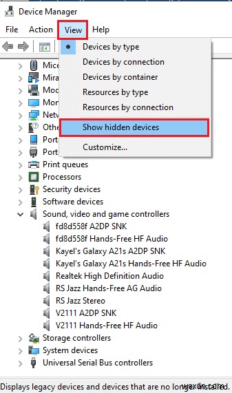 Realtek Audio Manager가 Windows 10에서 열리지 않는 문제 수정 