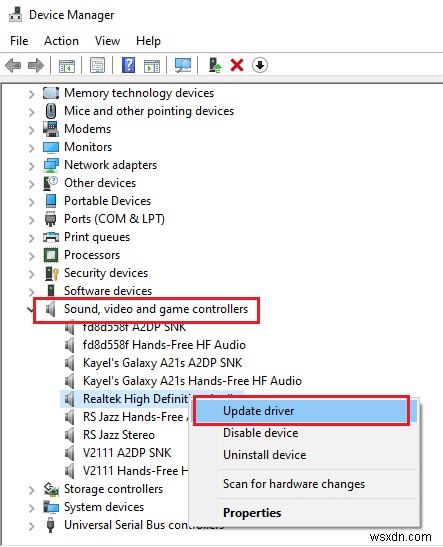 Realtek Audio Manager가 Windows 10에서 열리지 않는 문제 수정 