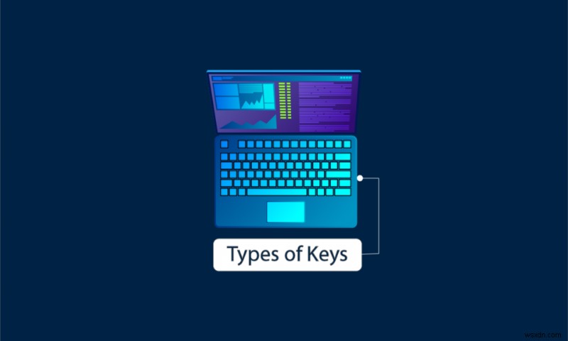 컴퓨터 키보드의 키 유형 