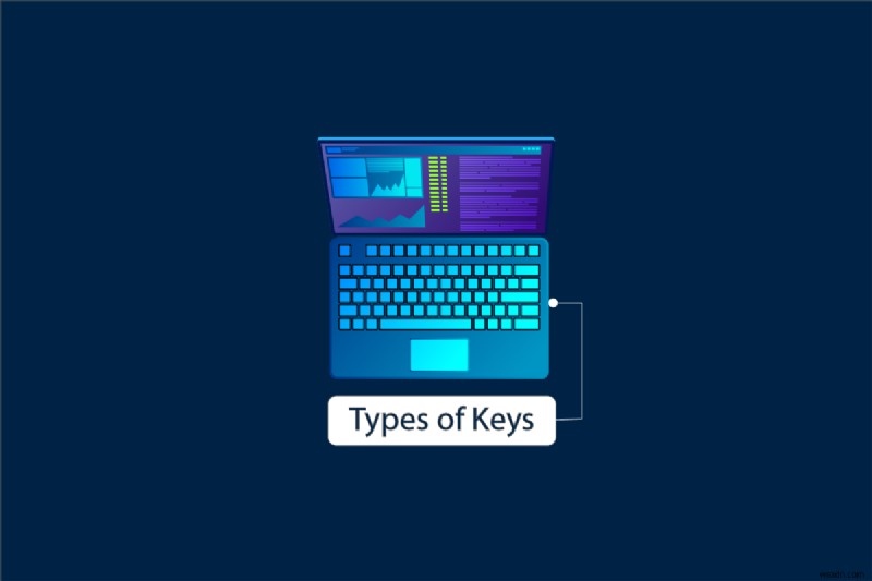 컴퓨터 키보드의 키 유형 
