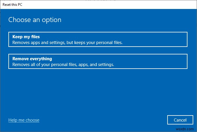 Windows 10 업데이트 오류 0x80190001 수정 