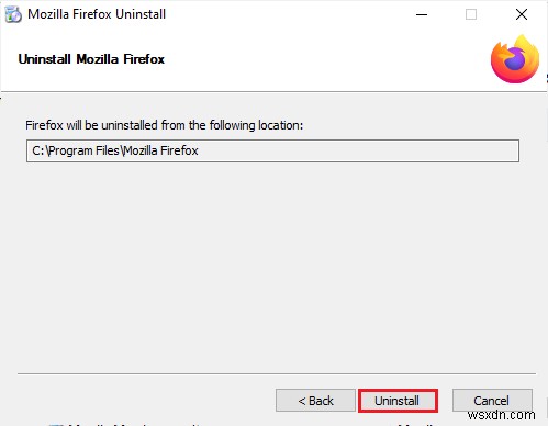 Windows 10에서 Firefox PR END OF FILE 오류 수정