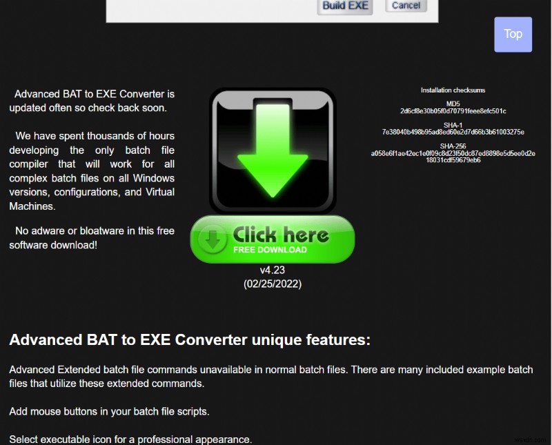 Windows 10에서 BAT를 EXE로 변환하는 방법 