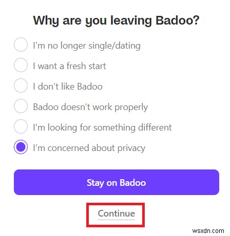 Badoo 계정 삭제 방법 