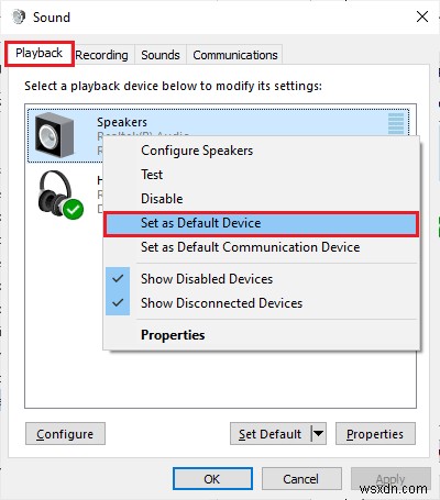 Windows 10에서 전면 오디오 잭이 작동하지 않는 문제 수정 