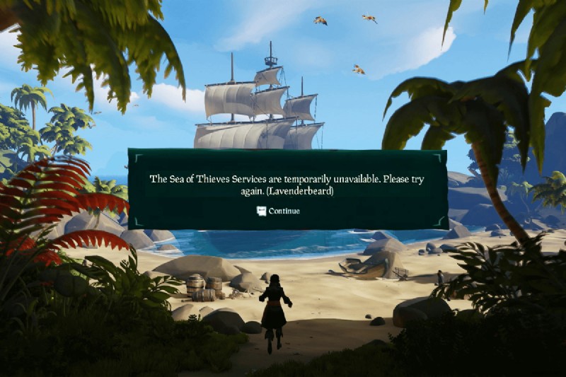 Sea of ​​Thieves 서비스를 일시적으로 사용할 수 없는 문제 수정 Lavenderbeard